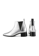 Northern Star Ankle Boots - Silver