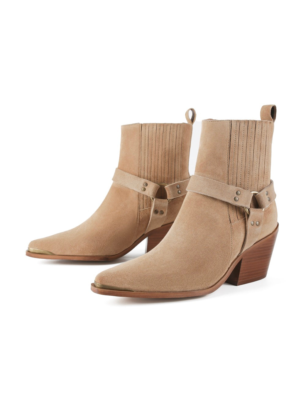 On The Horizon Ankle Boots - Tan