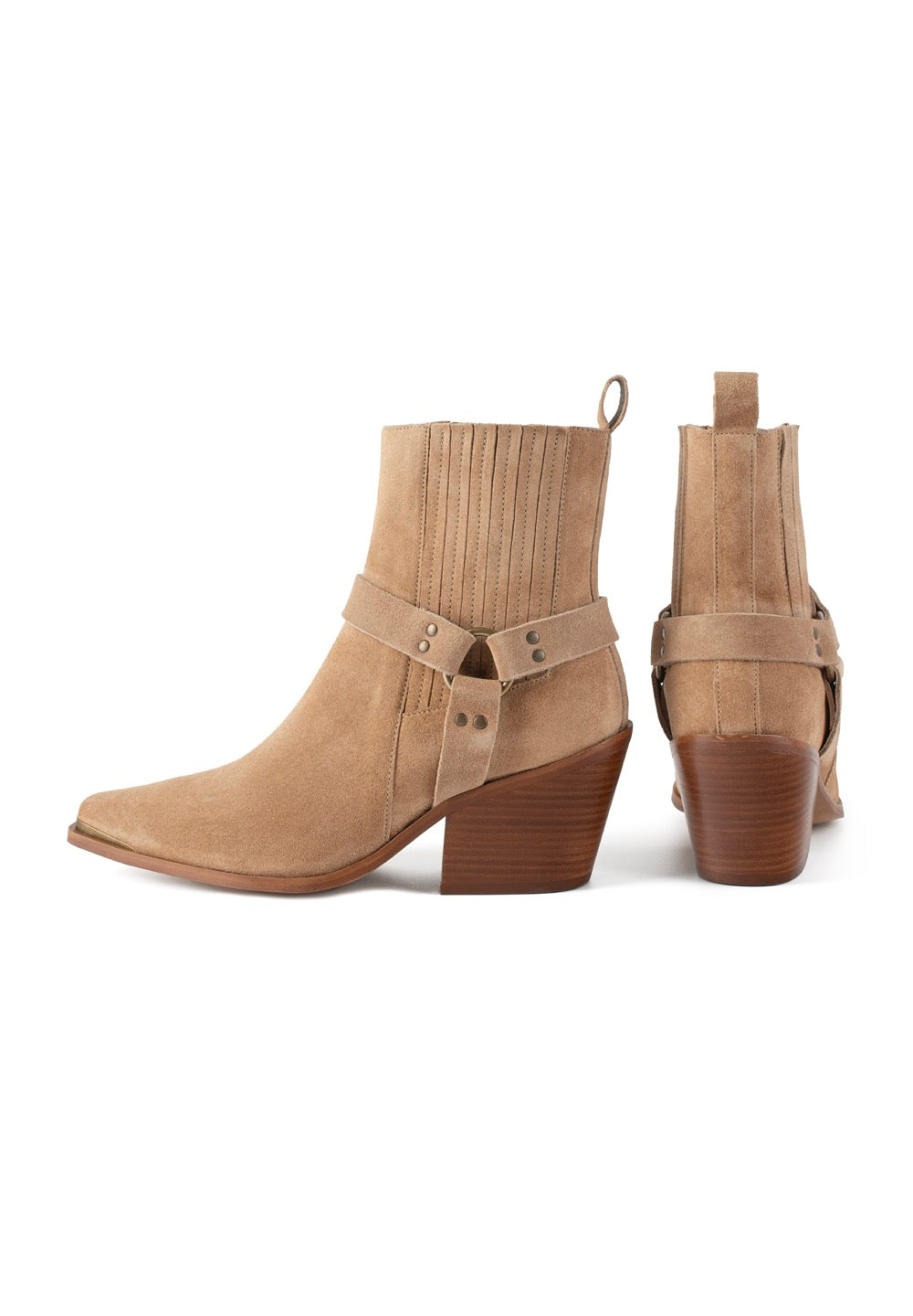 On The Horizon Ankle Boots - Tan