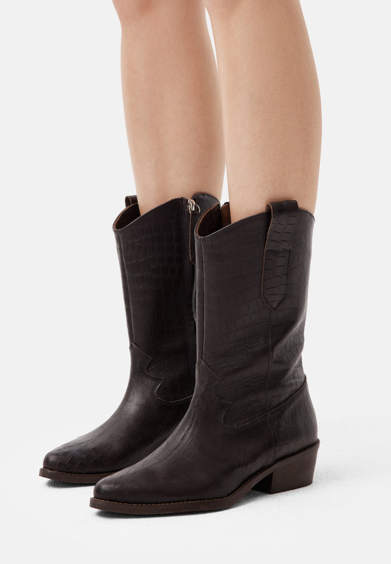 Bottes On The Rocks - Marron