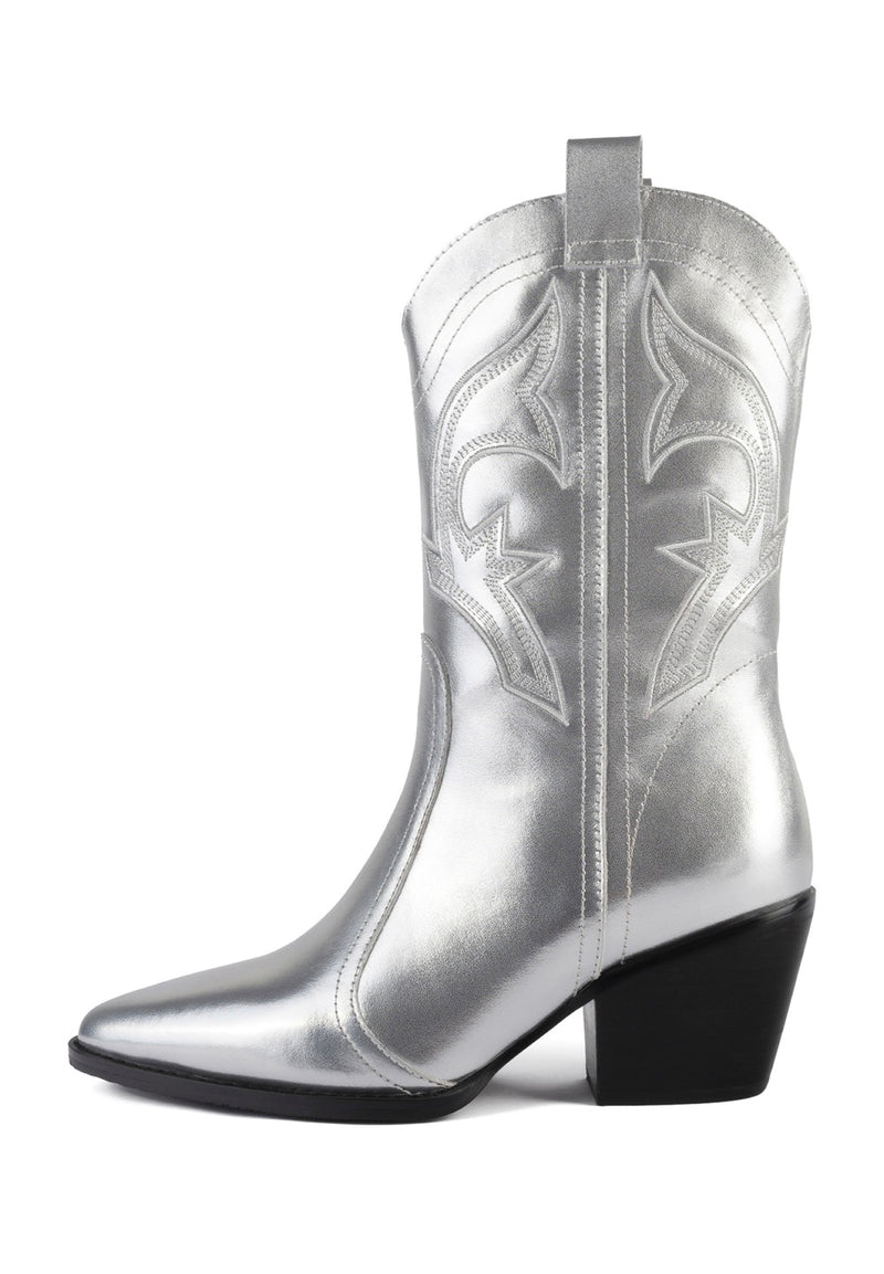 Botines Only Want You - Plata