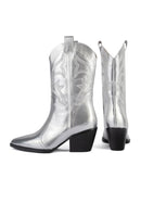 Botines Only Want You - Plata