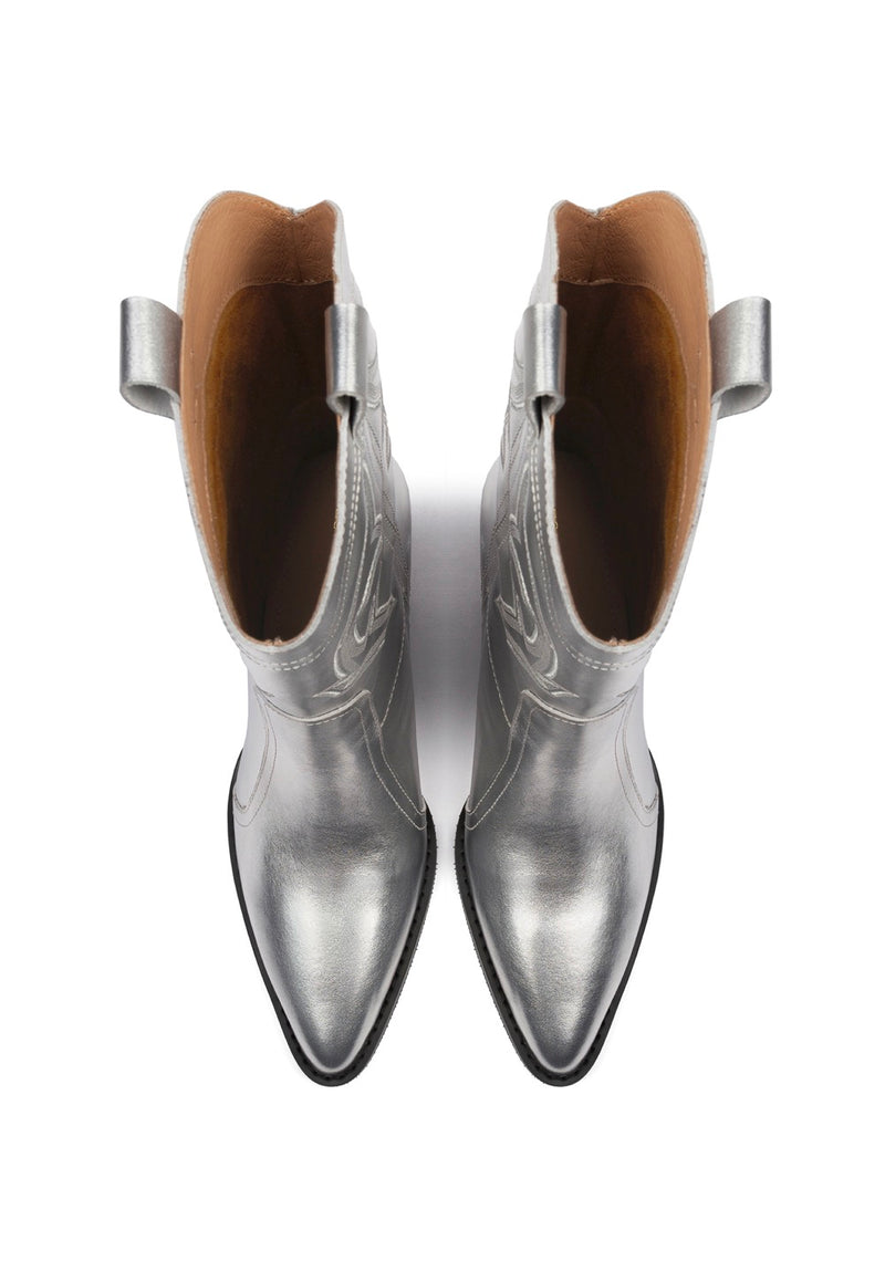 Botines Only Want You - Plata
