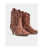 Botines Reach Out More - Naranja Y Negro