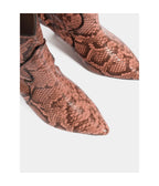 Botines Reach Out More - Naranja Y Negro