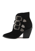 Shoot Down The Stars Ankle Boots - Black
