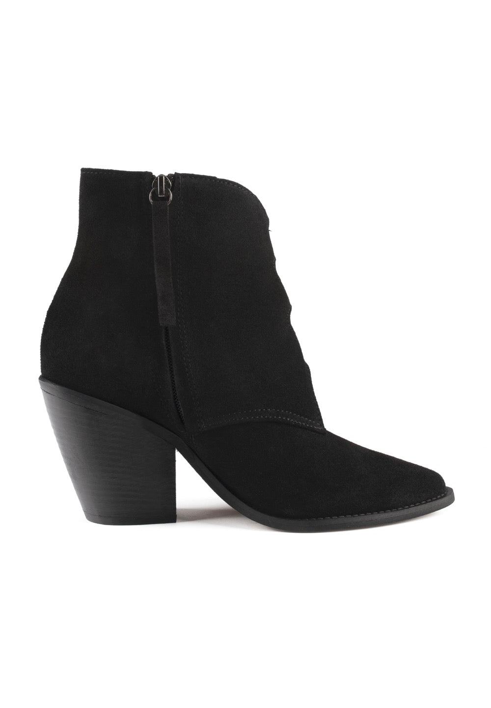 Shoot Down The Stars Ankle Boots - Black