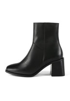 Stay Higher Ankle Boots - Black