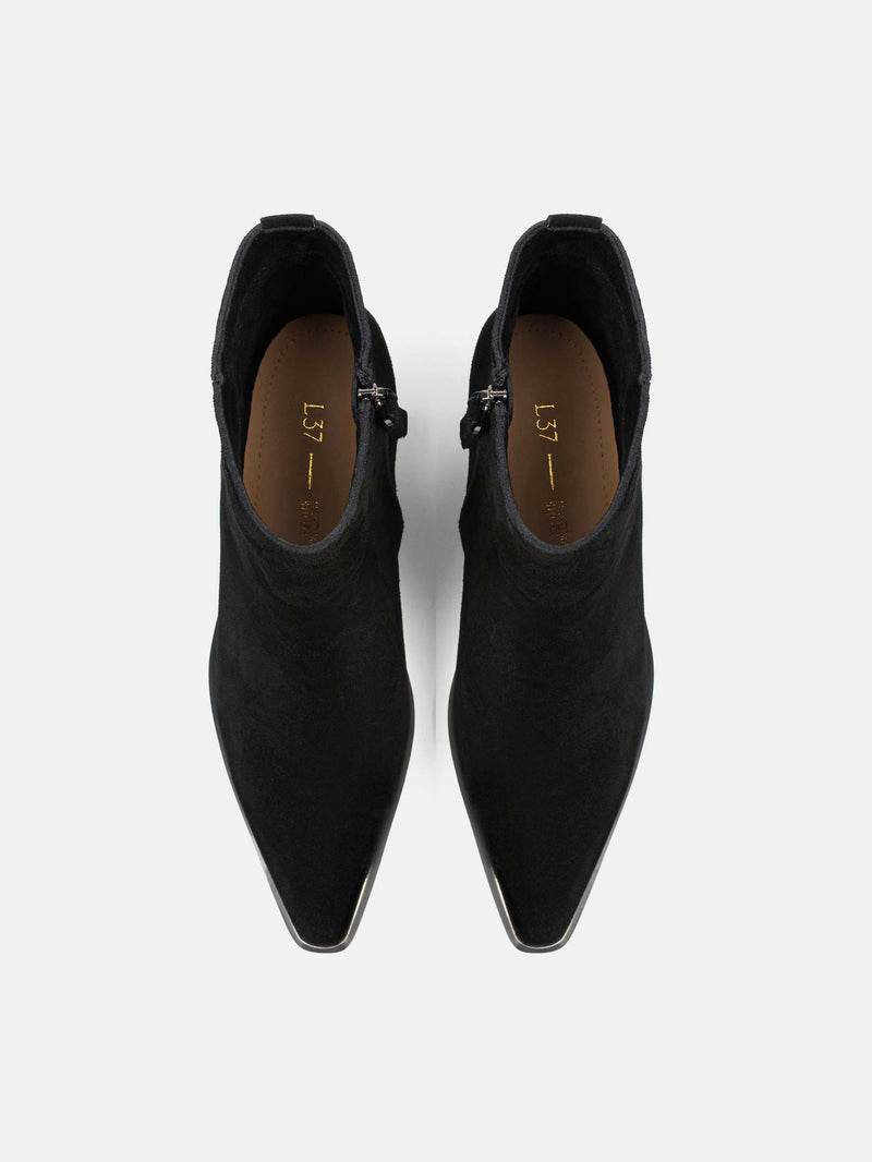 Superluminal Ankle Boots - Black