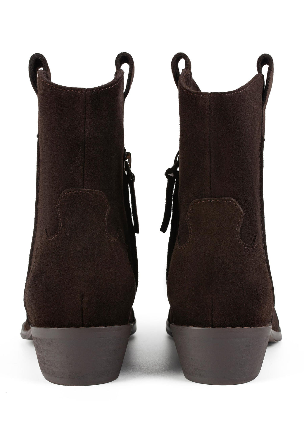 Walk Between Stars Ankle Boots - Brown