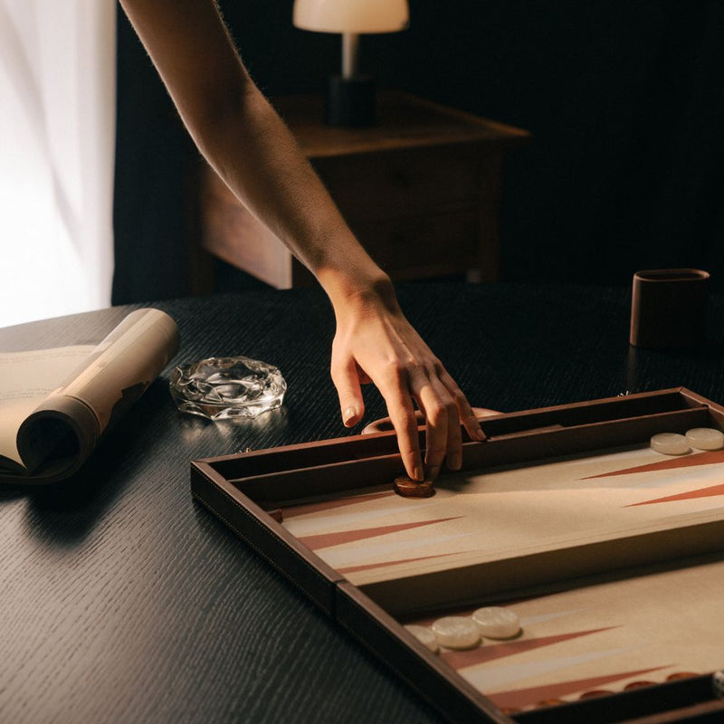 Signature Alligator Backgammon