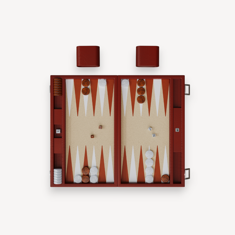 Signature Alligator Backgammon