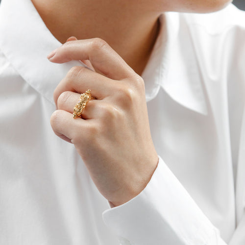 Bague Amulette Ajourée