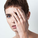 Bague Double Anneaux Aphrodite - Or Jaune Laminé