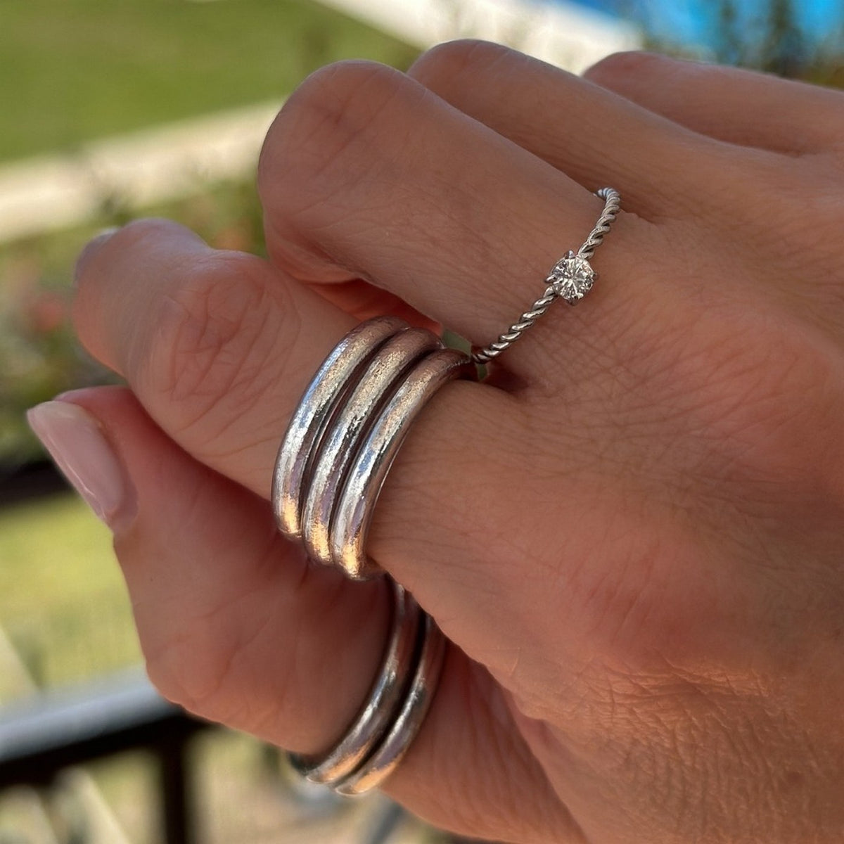 Bague Emma - Argent