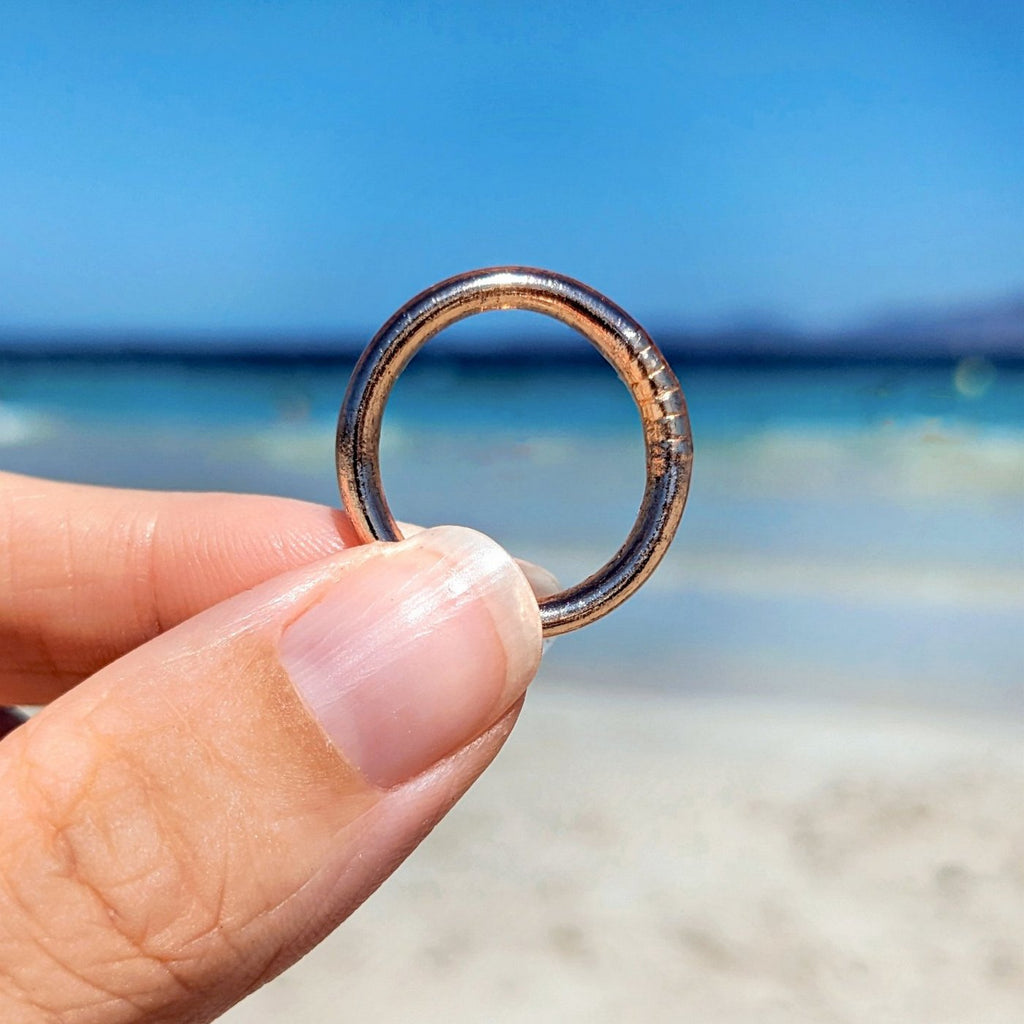 Buddhistisk Ring - Champagne