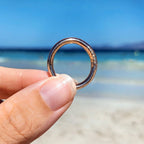 Buddhistisk Ring - Champagne