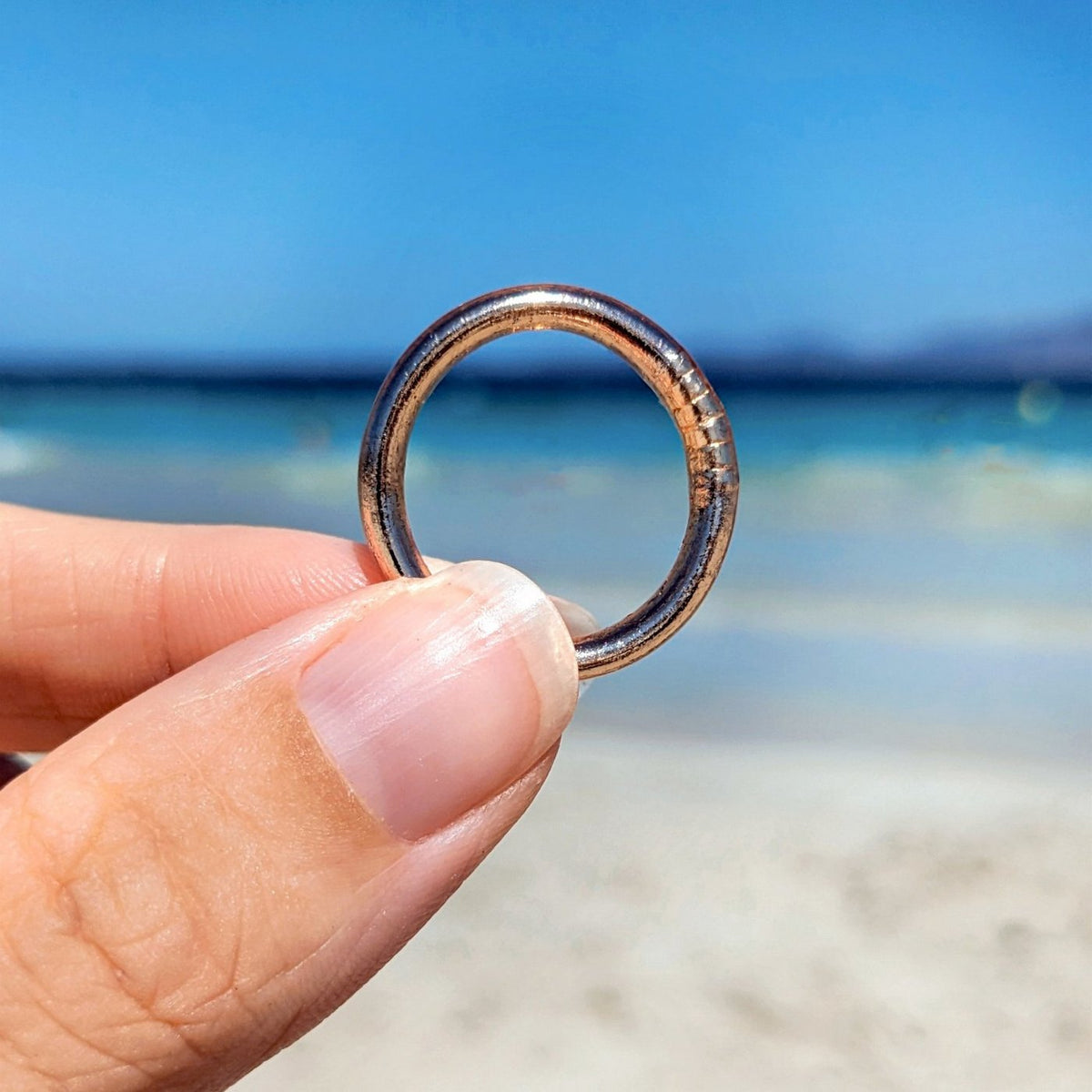 Buddhistisk Ring - Champagne