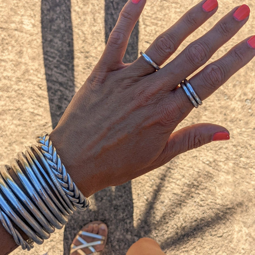 Bague Bouddhiste - Silver
