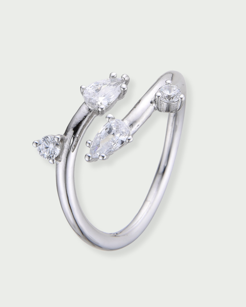 Bague Éclat - Blanc