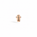 Love-örhänge - 9k roséguld