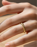 Bague Torsade Boost - Doré