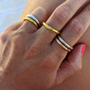 Bague Bouddhiste - Champagne