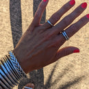 Anillo Budista - Plata