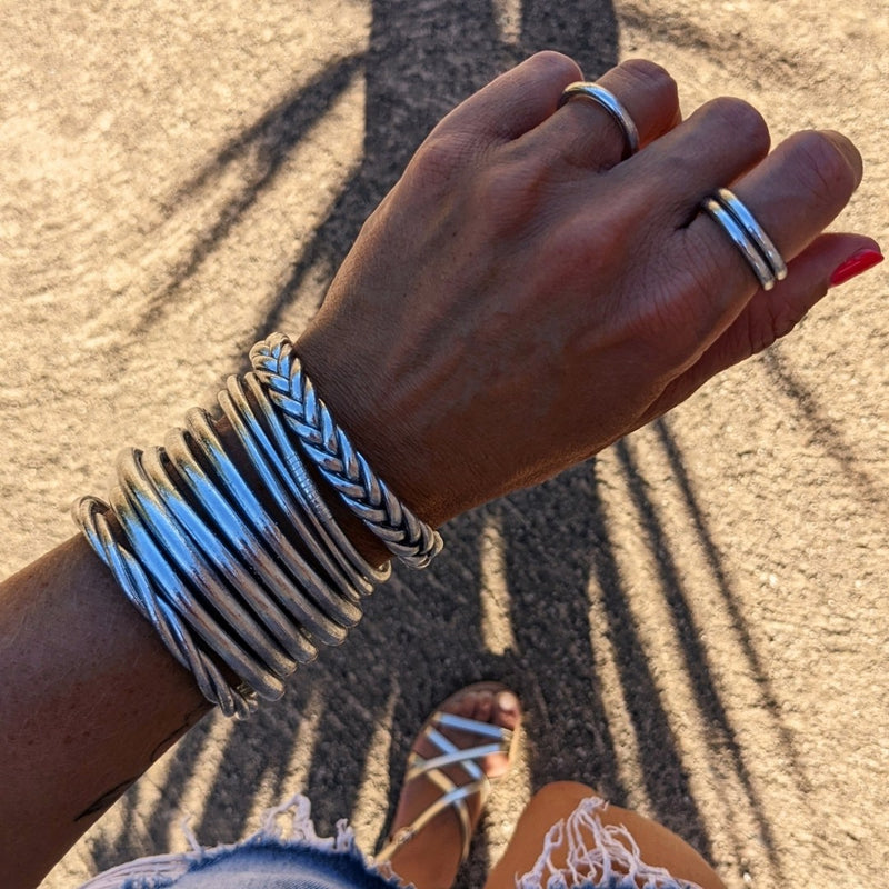 Anillo Budista - Plata