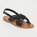 Sandalias Baishakh - Negro