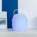 SO PLAY Altavoz bluetooth inalámbrico LED regulable H30cm blanco/multicolor luz portátil con mando a distancia - REDDECO.com