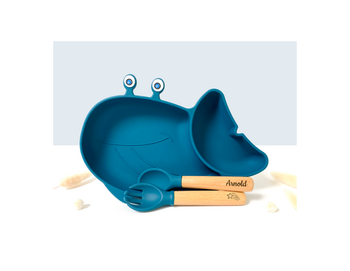 Solène L’Assiette Baleine (Personnalisable)