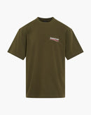 T-Shirt Political - Balenciaga - Kaki