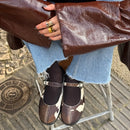 Zapatos Gaia Vaca - Mujer