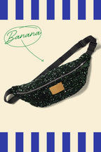SAC BANANA SEQUINS VERTS