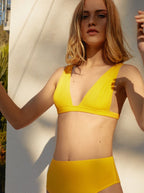 Banana Triangle Scarf Top