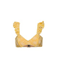 Bandeau avec Volants Coco-toi Jaune