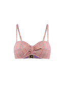 Beleza Pura Jacquard Carrement Bikini Top