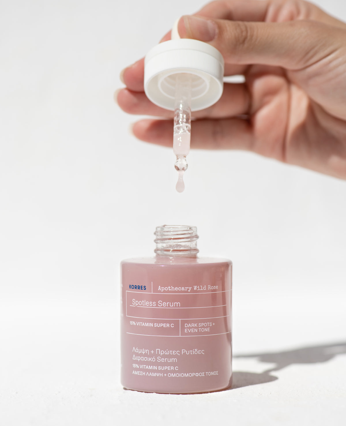 Rose Sauvage Sérum Anti-Taches 15% Super Vitamine C - Éclat - 30Ml