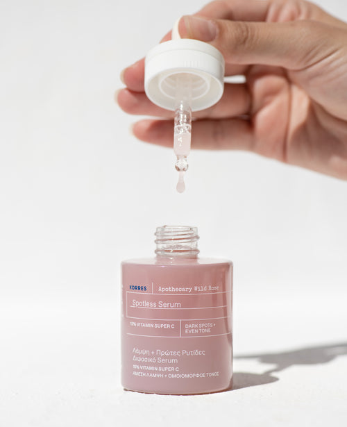 Sérum Eclat Anti-Taches 15% Super Vitamine C - Rose Sauvage - 30Ml