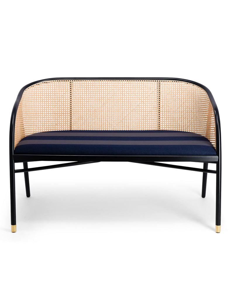 Banquette - Cavallo - Collaboration Kvadrat Et Raf Simons - Noir Et Bleu