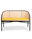 Banquette - Cavallo - Collaboration Kvadrat Et Raf Simons - Noir Et Jaune