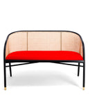 Banquette - Cavallo - Collaboration Kvadrat Et Raf Simons - Noir Et Orange