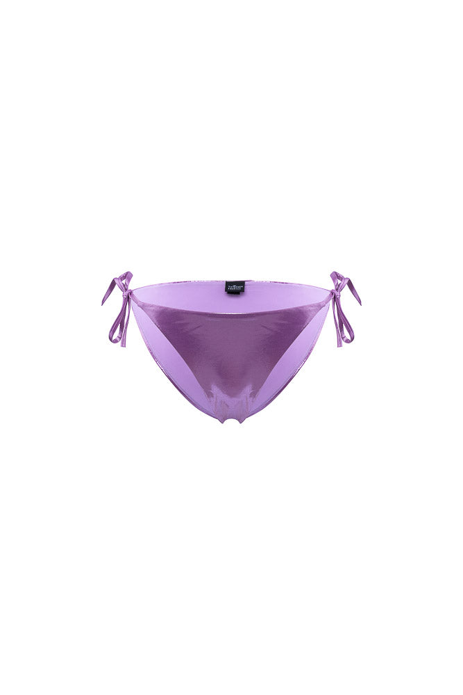 Culotte À Lacets Attachante Shine Lilas
