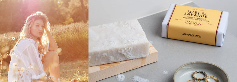 lifestyle-product, Bastide Miel de Lavande Provence Soap