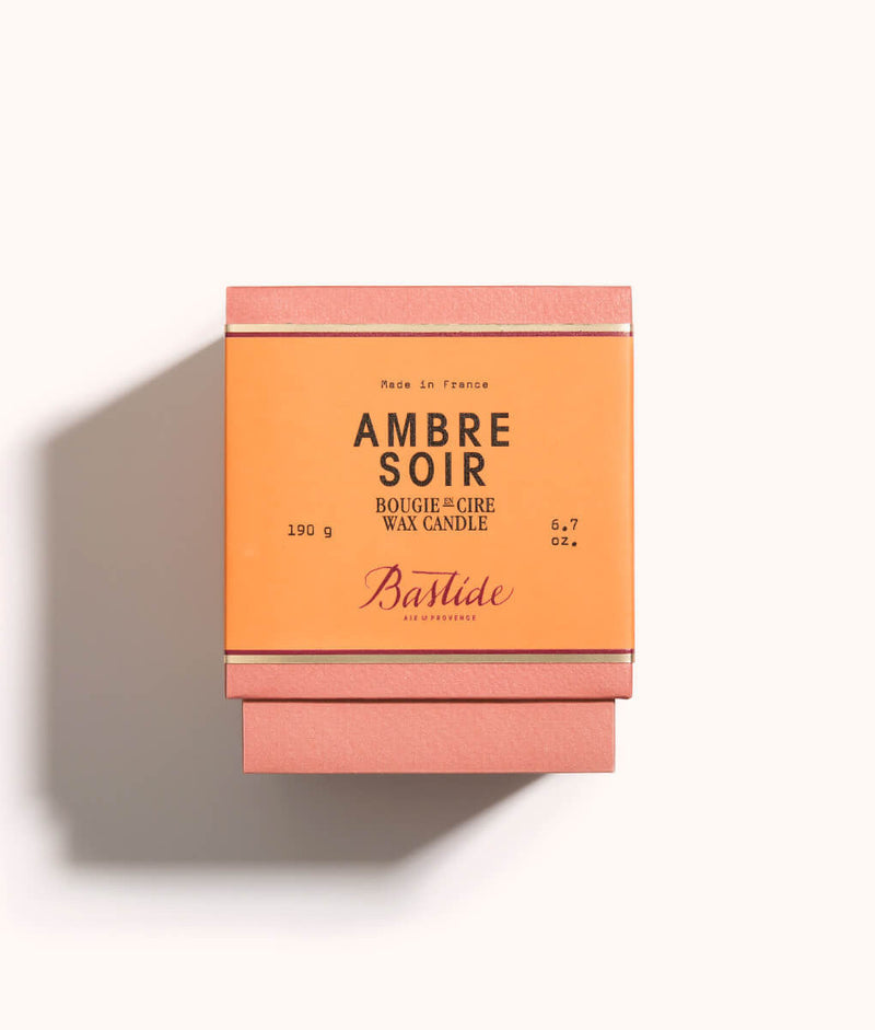 peso-190 g, Vela Bastide Ambre Soir