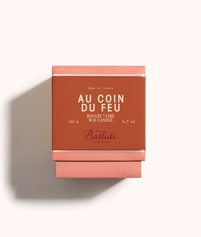 poids-190g, Bastide Bougie Au Coin du Feu 