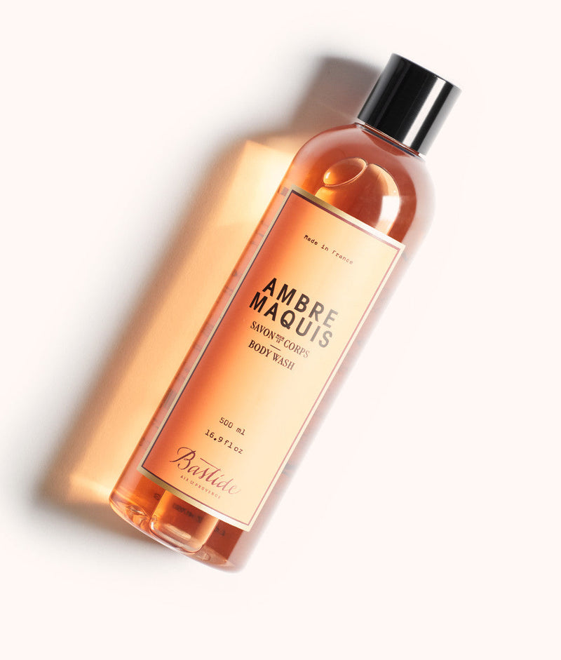 volume-500ml, Bastide Ambre Maquis Body Wash