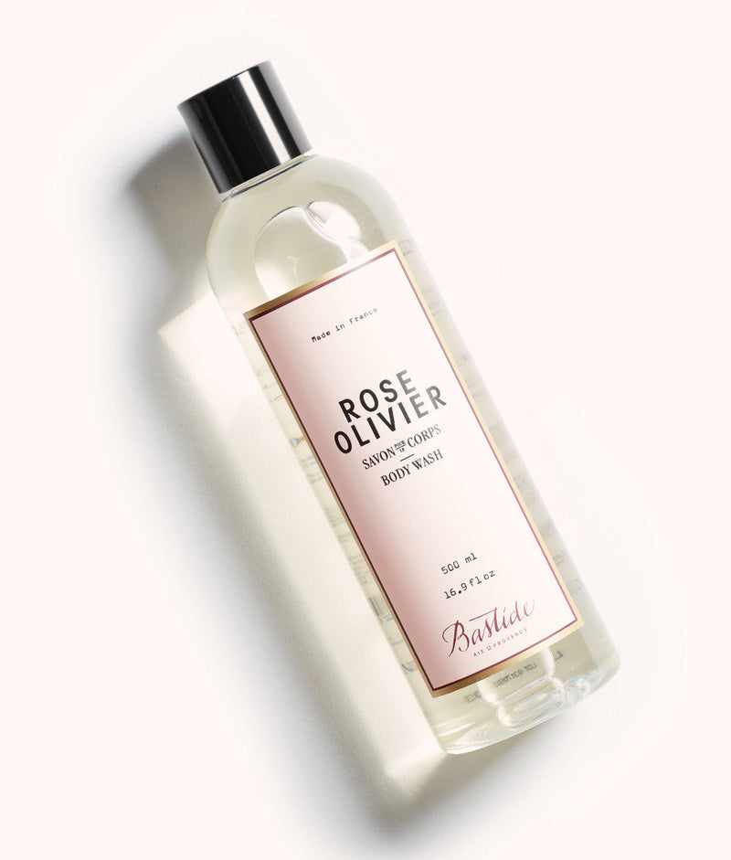 volume-500ml, Bastide Rose Olivier Body Wash