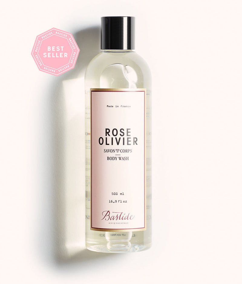 volume-500ml, Bastide Rose Olivier Body Wash